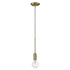 Dull Gold Mini Pendant Hanging Light